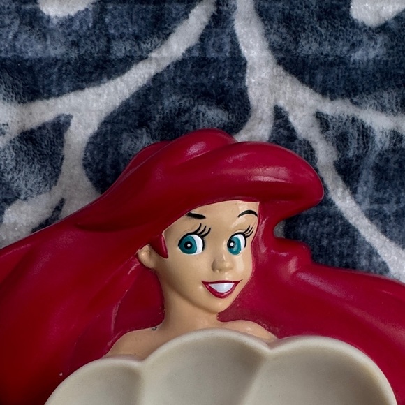 Disney Vintage Ariel The Little Mermaid Seashell Soap Dish - Picture 2 of 4